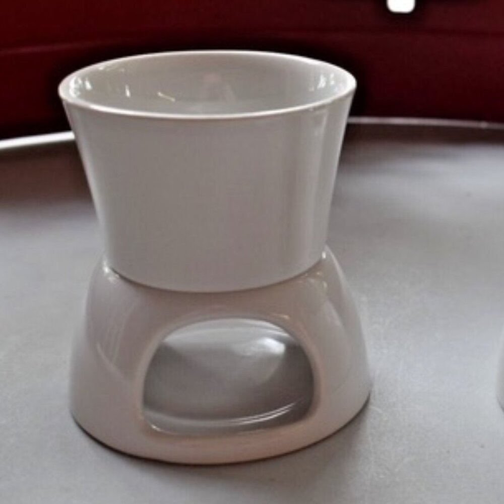 Nantucket Brand Set of 6 Tea Light Butter Warmers with Holder – Versatile, Style